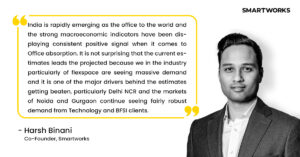 Harsh Binani Quotes | Smartworks Co Foudner